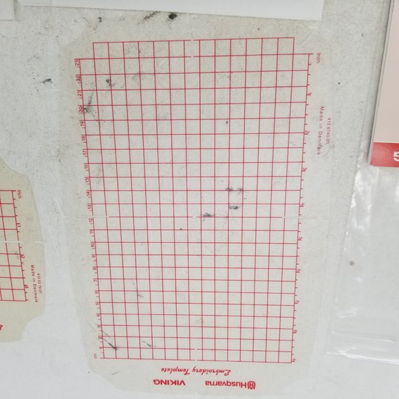 Husqvarna Viking Designer I Sampler Sewing Embroidery MachineTemplates  Original - Picture 6 of 11